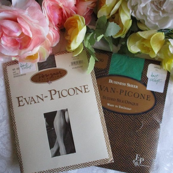 EVAN-PICONE VINTAGE – EMERALD – M/L & VINTAGE GRAPHITE SATIN MEDIUM - Picture 1 of 6